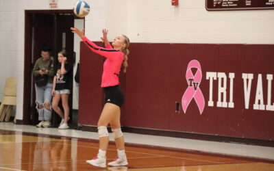 Baltic takes win over Tri-Valley on Dig Pink Night