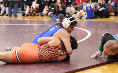 Trojan wrestling teams compete in Madison